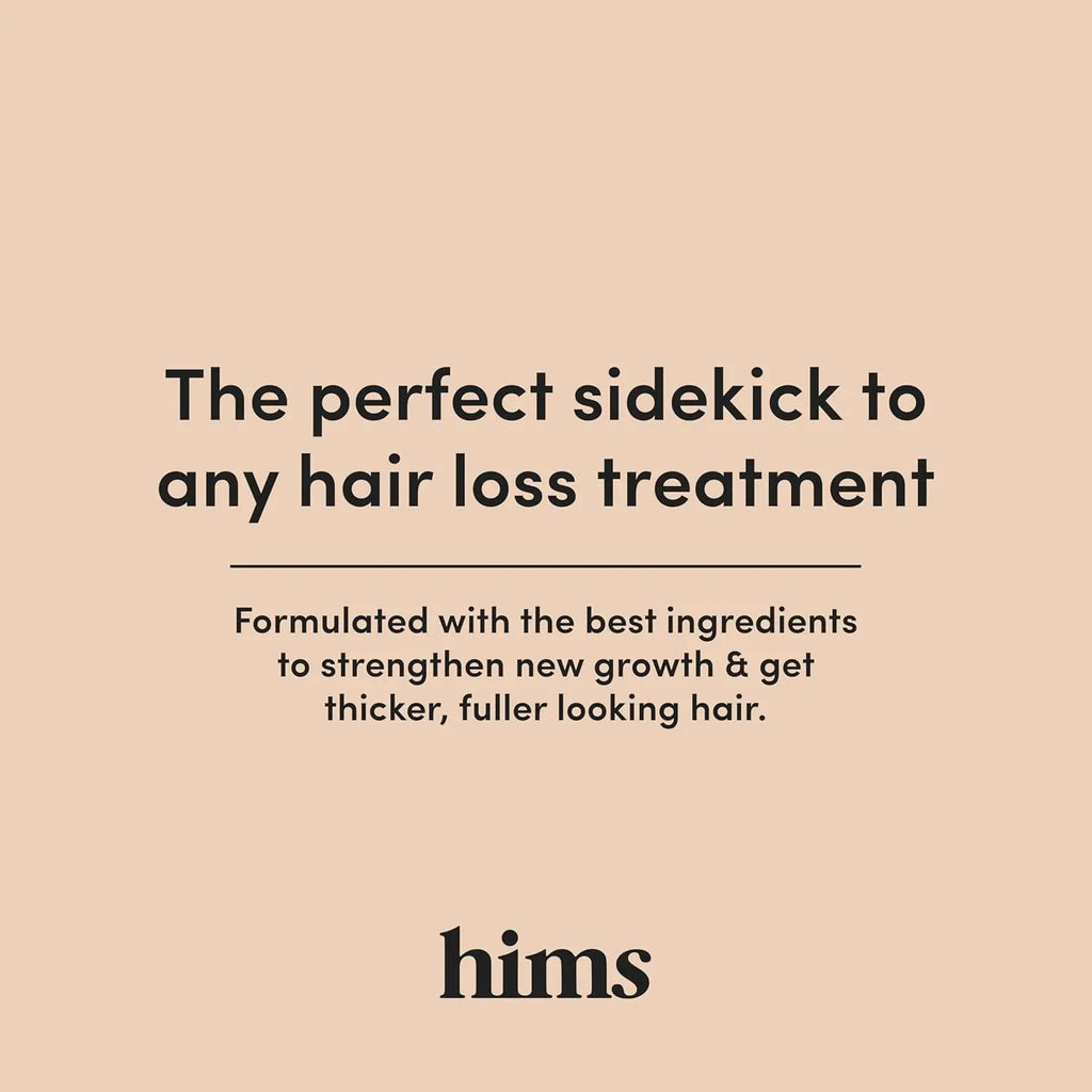 Hims Thick Fix Shampoo and Conditioner Set for Men- Thickening, Moisturizing, Reduces Shedding- Color Safe Hair Loss Shampoo and Conditioner- 2 Pack, 6.4Oz