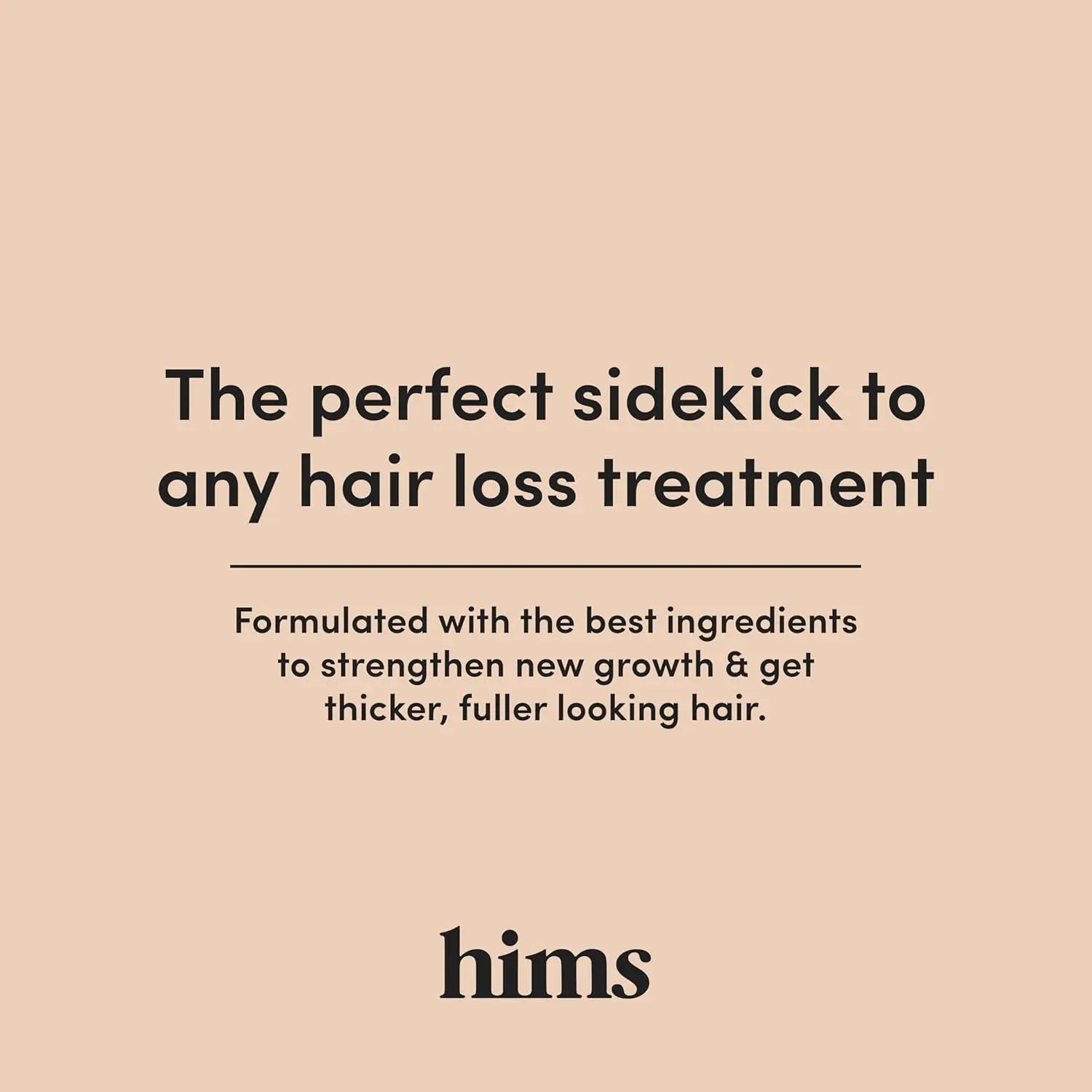 Hims Thick Fix Shampoo and Conditioner Set for Men- Thickening, Moisturizing, Reduces Shedding- Color Safe Hair Loss Shampoo and Conditioner- 2 Pack, 6.4Oz